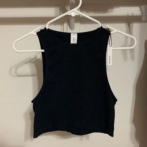 forever 21 black tank top